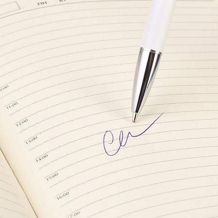 Шариковая ручка Леви (Levi), белая