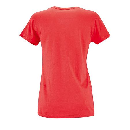 Футболка женская Metropolitan, розовая (коралловая), размер S