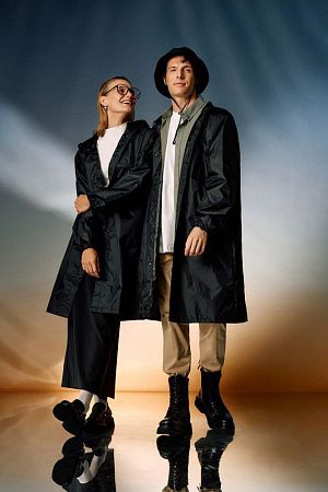 Дождевик унисекс Rainman, черный, размер XL