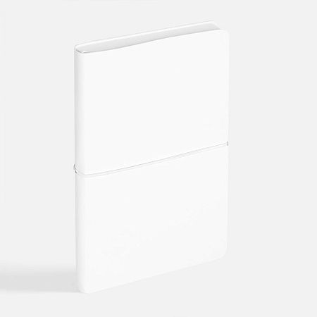 Ежедневник Waltz, недатированный, белый