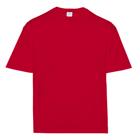 Футболка унисекс оверсайз STAN хлопок 240, 56, Красный,  (14)  (52/XL)