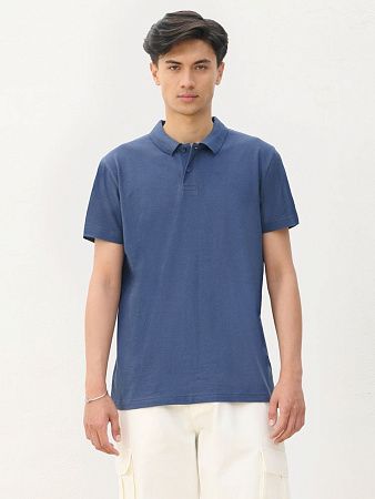 Рубашка поло унисекс Pulse, синяя (джинс), размер L