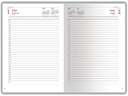 Ежедневник А5 датированный «Velvet» на 2026 год