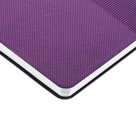 Ежедневник Knit, недатированный, фиолетовый