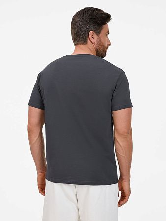 Футболка унисекс T-Bolka 200, темно-серая (графит), размер 4XL