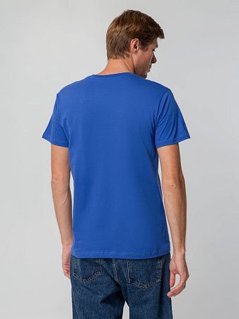 Футболка унисекс T-bolka 140, ярко-синяя, размер L