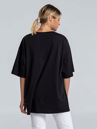 Футболка оверсайз «Чистая соль», черная, размер 44-46