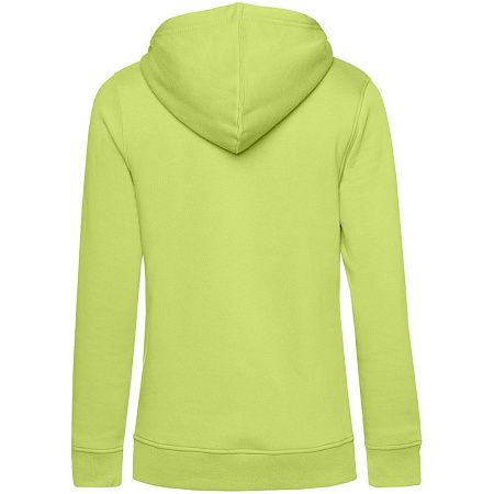 Толстовка с капюшоном женская BNC Inspire (Organic), зеленое яблоко, размер XS