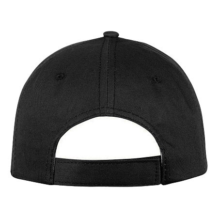 Кепка 5-панельная Lester Velcro 180, черная