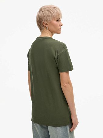 Футболка унисекс Regent 150, темный хаки, размер XS