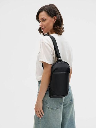 Рюкзак на одно плечо Solnex, черный