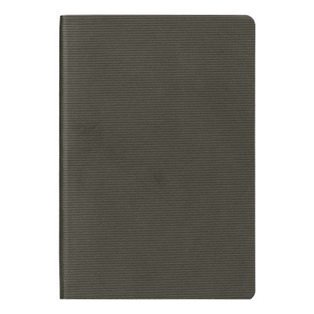 Ежедневник Flexy Happy Line Skyline A5 серый, недатированный, в гибкой обложке