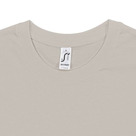 Футболка унисекс Regent 150, светло-серая, размер XXL