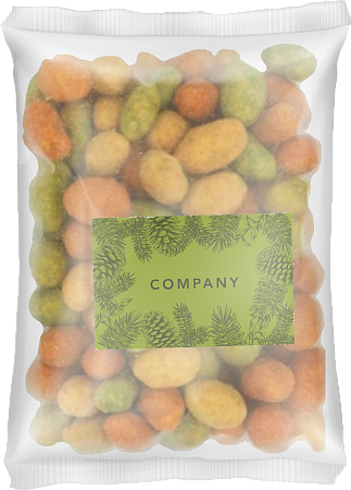 Подарочный набор «Тайга»: кастрюльки, арахис, фундук, чехол-сетка