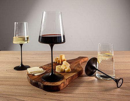 Хрустальный бокал для игристого вина на магните Trebonn SplitGlass, 2 шт, 320 мл