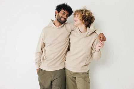 Худи Iqoniq Yengo из переработанного хлопка, унисекс, 280 г/м²