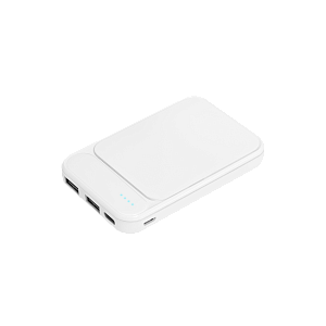 Внешний аккумулятор с подсветкой Старлайт PB (Starlight PB) 5000 mAh, белый