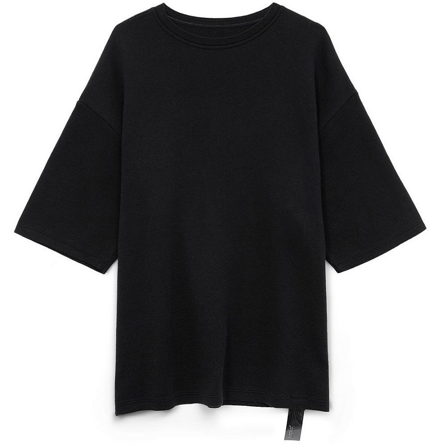 Джемпер с коротким рукавом Siluetti Volumica, черный, размер XL/2XL