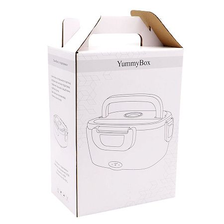 Ланчбокс с подогревом Yummybox, синий
