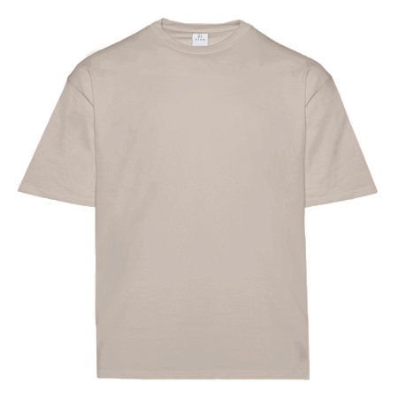 Футболка унисекс оверсайз STAN хлопок 240, 56, Песочный бежевый,  (541)  (50/L)