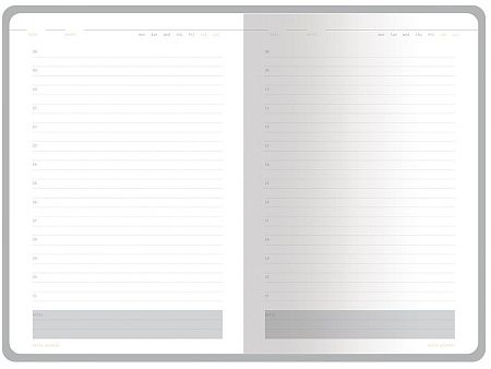 Ежедневник недатированный А5 «Mercury»