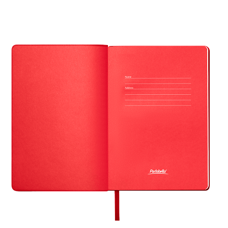 Ежедневник Молто (Molto) недатированный, красный