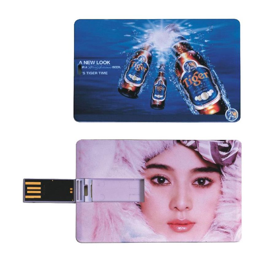 Флешка в форме кредитной карты