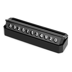 Парковочная визитка Oliver, черная