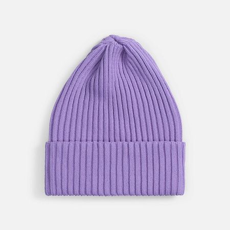 Шапка Yong, сиреневая