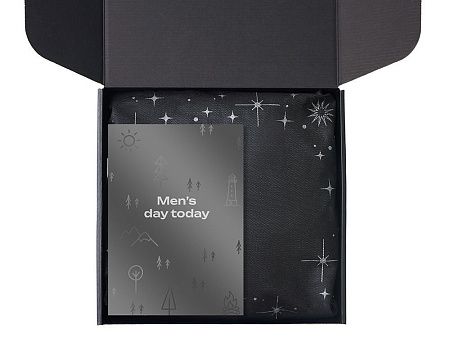 Подарочный набор «Re:m. Step»  с термосом, перчатками и сумкой