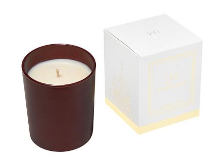 Ароматическая свеча в бордовом стакане Sunset, коллекция Exclusive, 250 мл