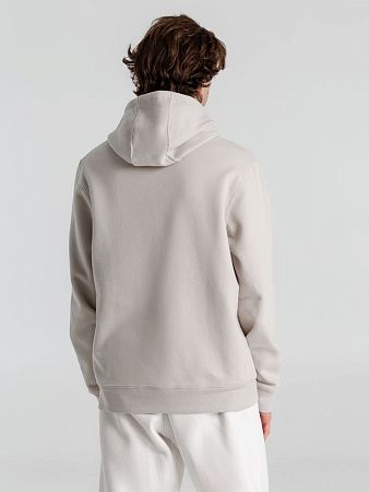 Толстовка с капюшоном унисекс King, дымчато-серая, размер XS