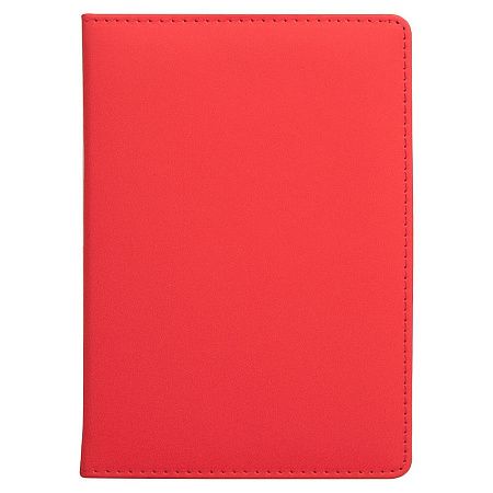 Ежедневник City Soft Touch Latte А5, недатированный, в твердой обложке с поролоном, красный