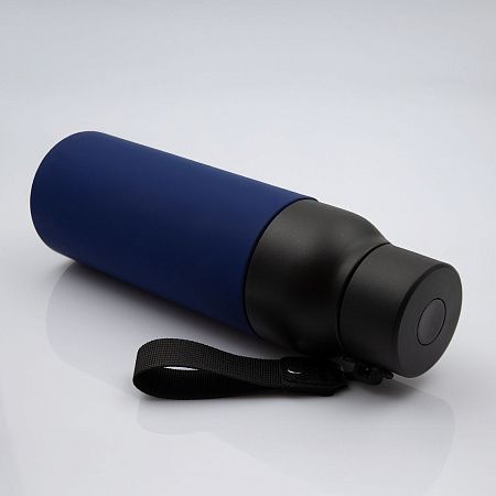 Термобутылка Button Black