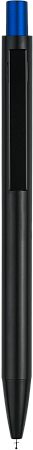 Ручка OKS MIRROR Черная с синим 1140.01