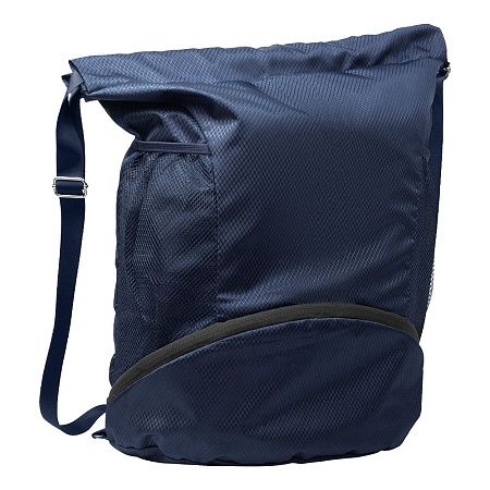 Рюкзак нейлоновый Trieste, темно-синий, размер 42*45*16 см