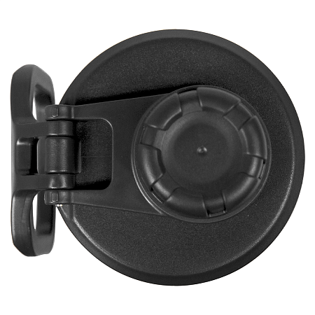 Бутылка для воды Oslo, 700 мл, пластиковая, с силиконовым кольцом, черная