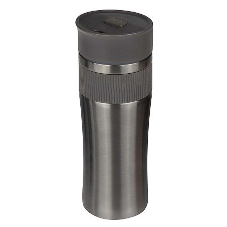 Термокружка вакуумная Поло (Polo), синяя