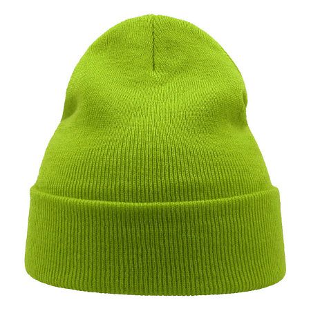 Шапка вязаная  двойная Wind с отворотом