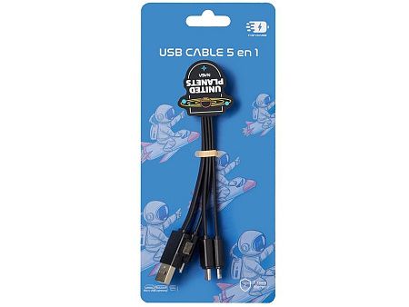 Зарядный кабель 5-в-1 с возможностью изготовления корпуса по индивидуальному дизайну клиента