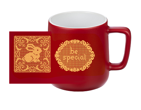 Подарочный набор "Eat me": капучинатор, кружка, манго, свеча