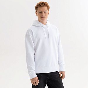 Худи с капюшоном, унисекс Алекс (Alex) белый