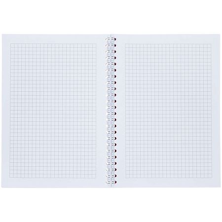 Блокнот Salvador в клетку, черный