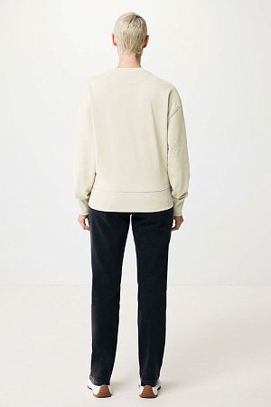 Свитшот Iqoniq Kruger из переработанного хлопка, свободный крой, унисекс, 340 г/м²