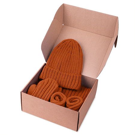 Шапка бини вязаная НАСВЯЗИ©  шерсть/ акрил