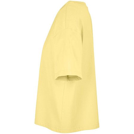 Футболка оверсайз женская Boxy Women, светло-желтая, размер XS