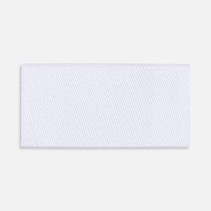 Лейбл тканевый Epsilon, XXS, белый