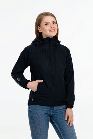 Ветровка женская Stratus, темно-синяя, размер XS