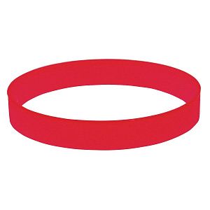 Браслет силиконовый FEST; 20 x 1,2 x 0,2 см; красный; силикон