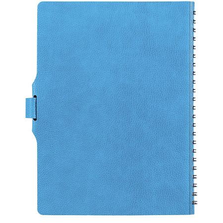 Ежедневник Strep Front на заказ, недатированный, голубой